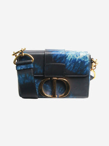 Christian Dior Blue 2020 30 Montaigne tie-dye bag