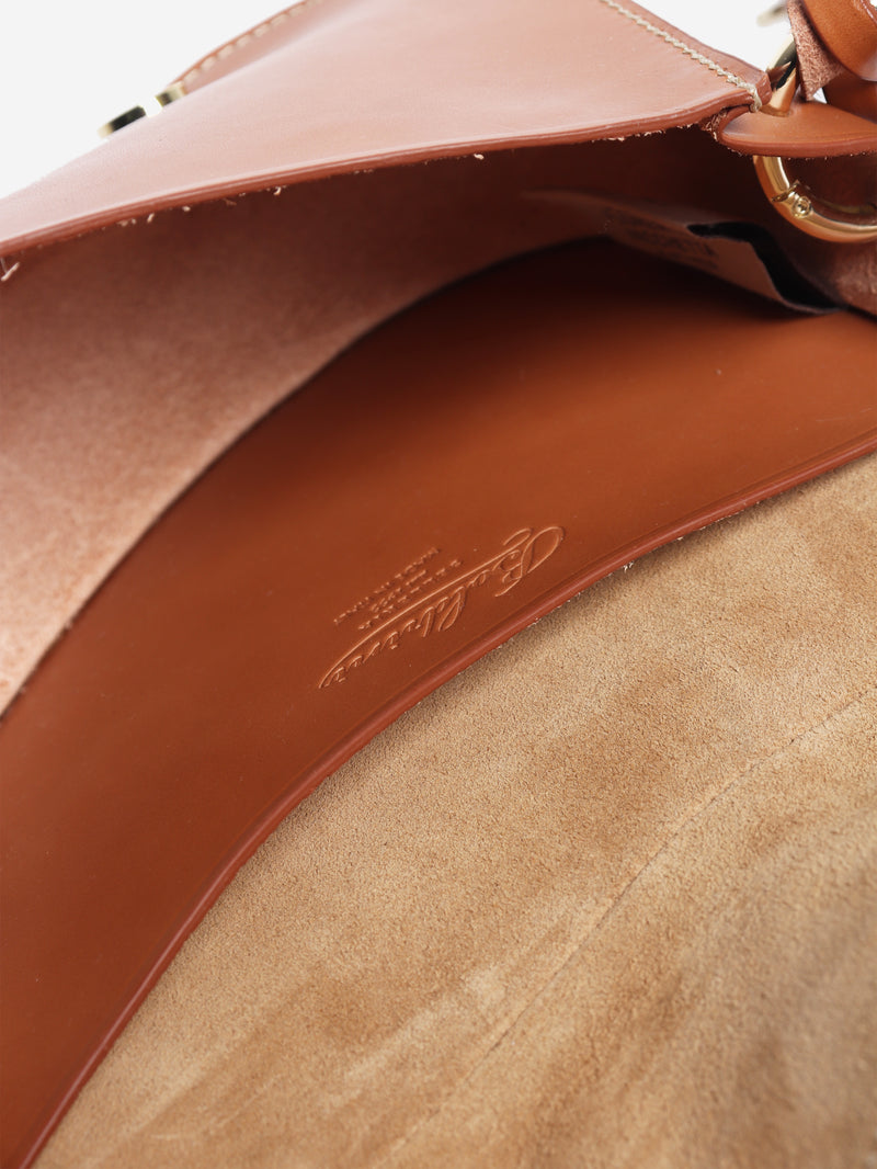 Brown saddle bag
