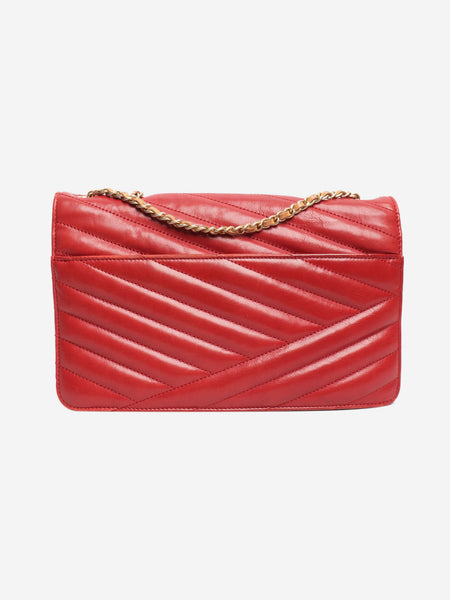 Red 2011 Gabrielle quilted leather shoulder bag alternate image
