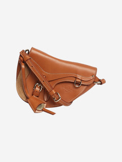 Brown saddle bag