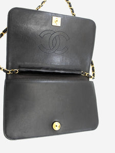 Chanel Black vintage 1997-1999 full-flap chain shoulder bag