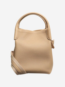 Loro Piana Light mastic Bale bucket bag