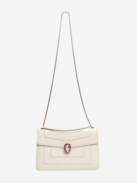 Cream Serpenti Forever shoulder bag alternate image
