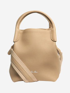 Loro Piana Light mastic Bale bucket bag