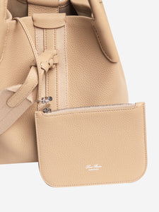 Loro Piana Light mastic Bale bucket bag