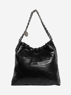 Black 22 quilted tote bag Tote Bags Chanel 