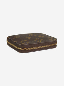 Louis Vuitton Brown Monogram zipped coin purse