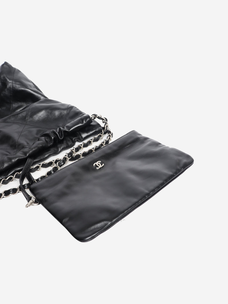 Black 22 quilted tote bag Tote Bags Chanel 