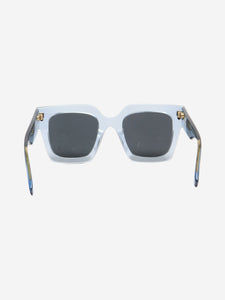 Fendi Blue transparent sunglasses