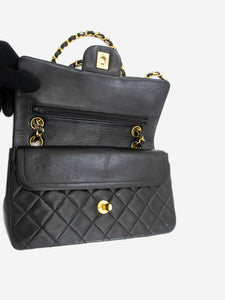 Chanel Black vintage 1989-91 small Classic Double Flap bag