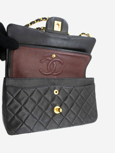 Chanel Black vintage 1989-91 small Classic Double Flap bag