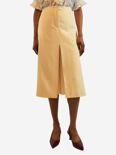 Cream wide-leg culottes - size UK 8 Shorts Hermes 