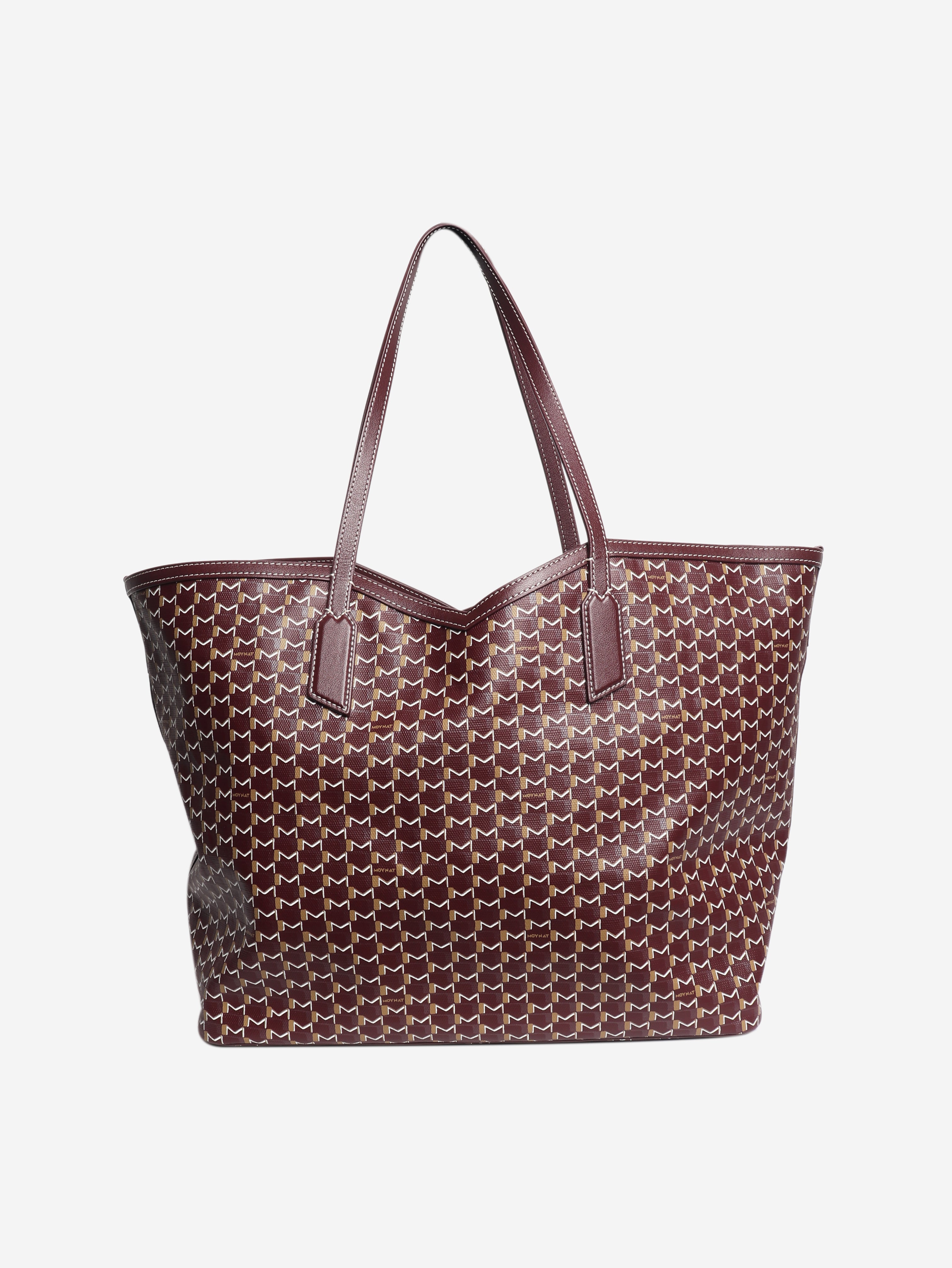 Burgundy M Tote PM