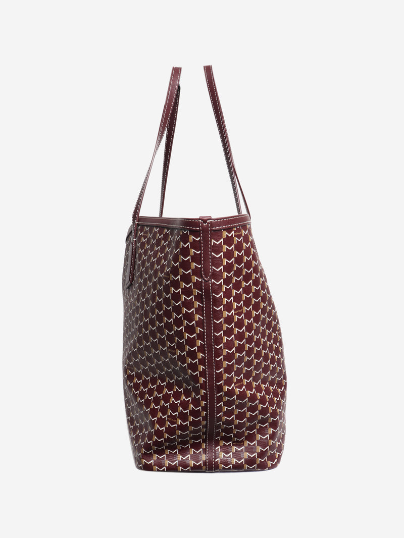 Burgundy M Tote PM