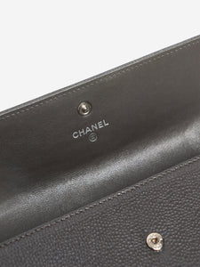Chanel Grey 2012 CC wallet