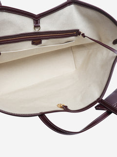 Burgundy M Tote PM