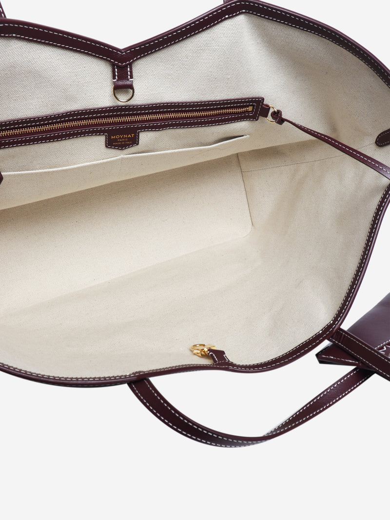 Burgundy M Tote PM