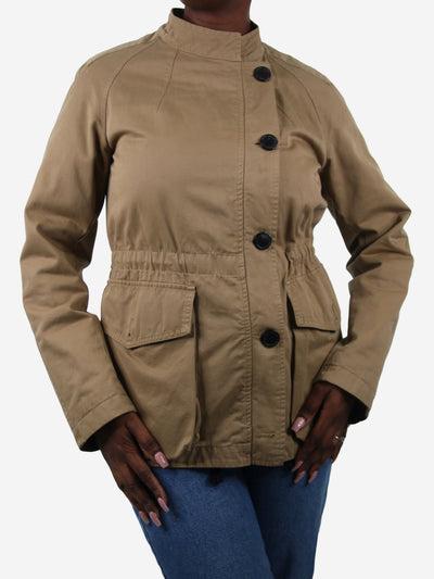 Neutral cotton pocket jacket - size M Coats & Jackets Dries Van Noten 