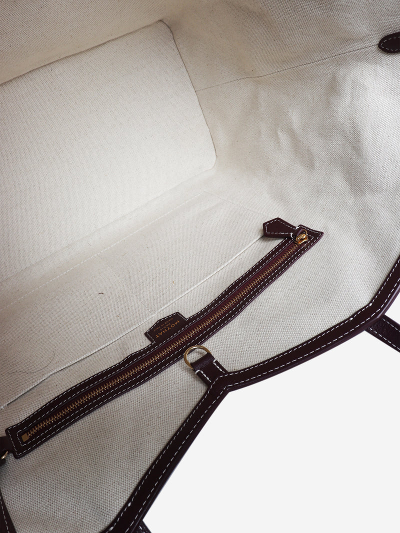 Burgundy M Tote PM