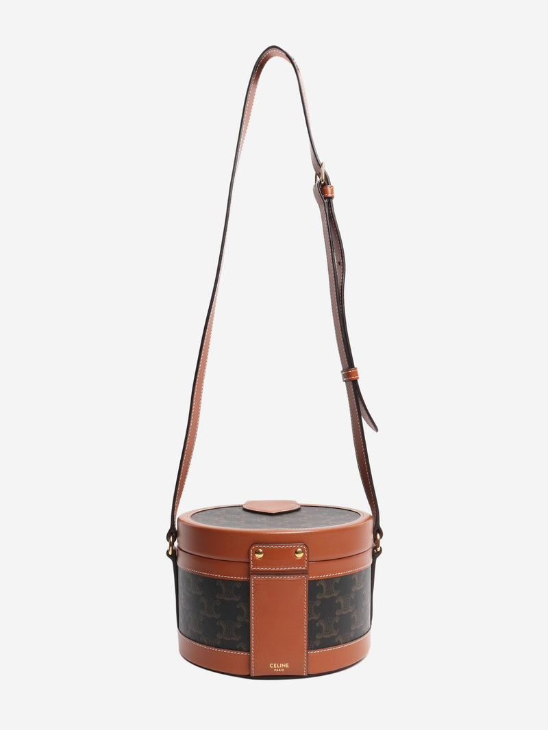 Brown Tambour shoulder bag Shoulder bags Celine 