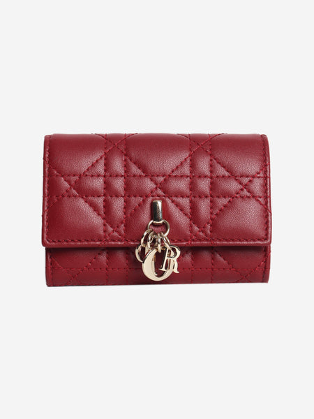 Cherry red My Dior Glycine wallet product image