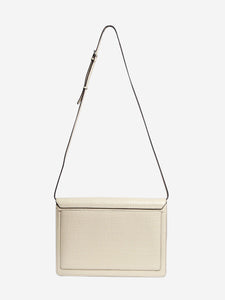 Joseph Cream leather flap bag