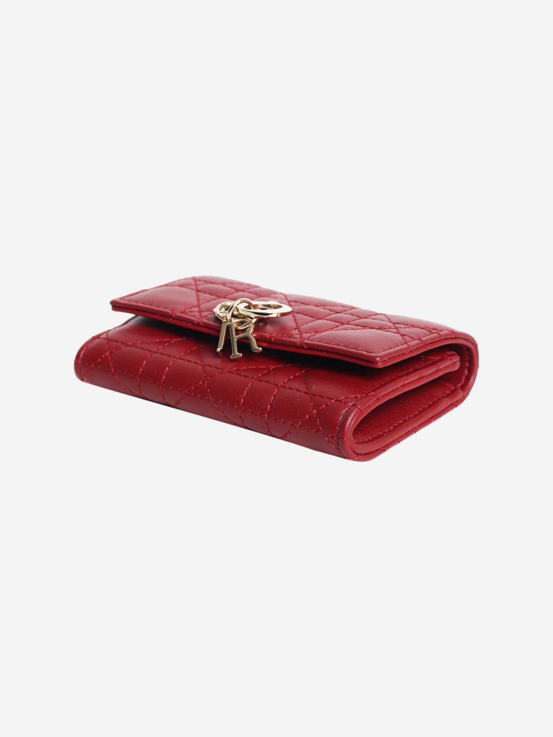 Cherry red My Dior Glycine wallet