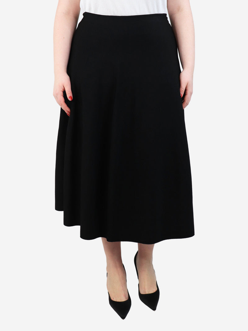 Black pleated midi skirt - size XL Skirts The Row 