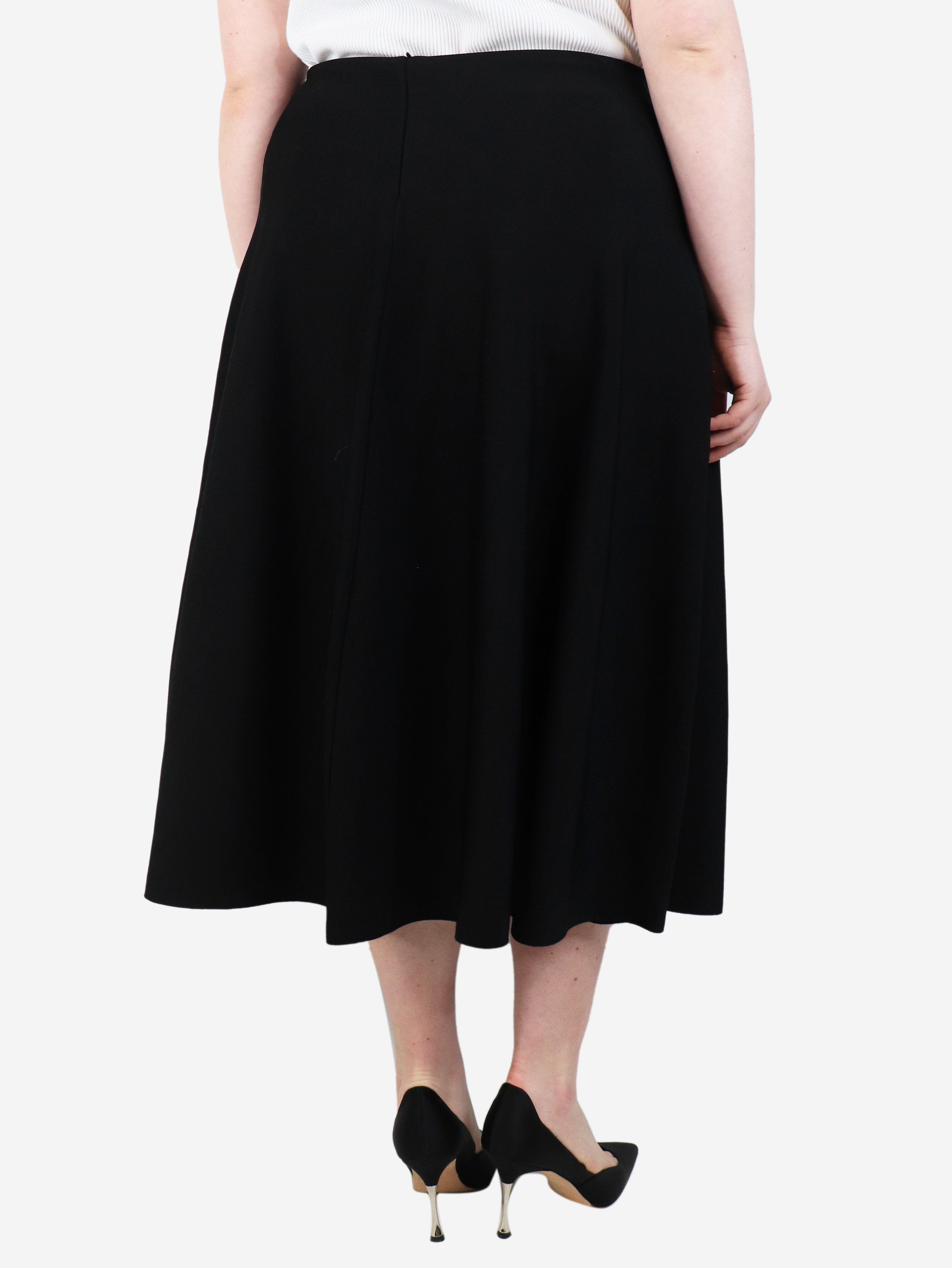 Black pleated midi skirt - size XL Skirts The Row 
