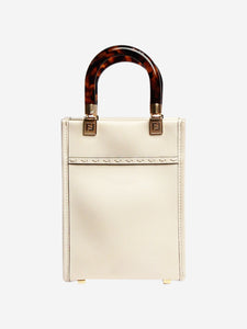 Fendi Ivory Sunshine mini Shopper Bag