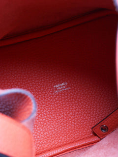 Orange Clemence 18 Picotin Lock handbag Shoulder bags Hermes 