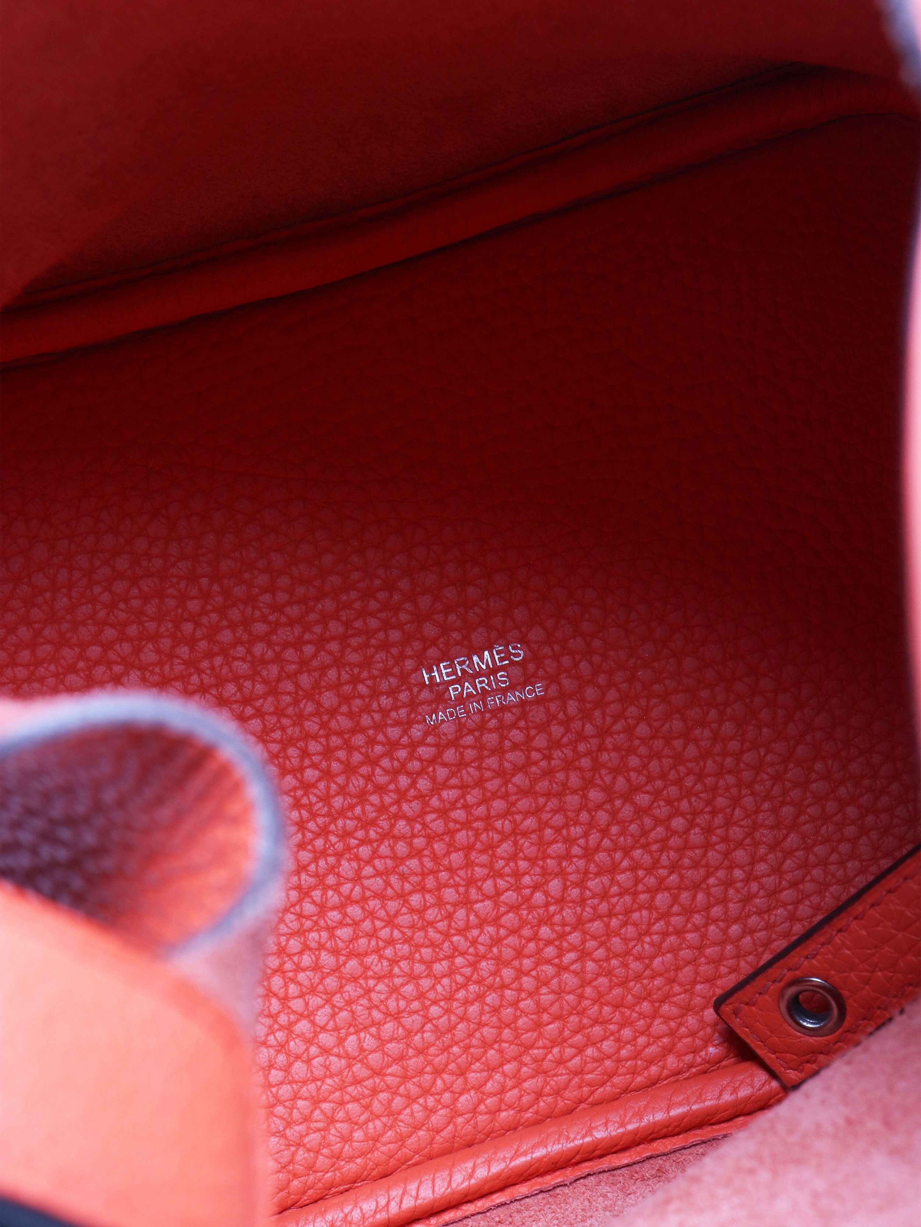 Orange Clemence 18 Picotin Lock handbag Shoulder bags Hermes 