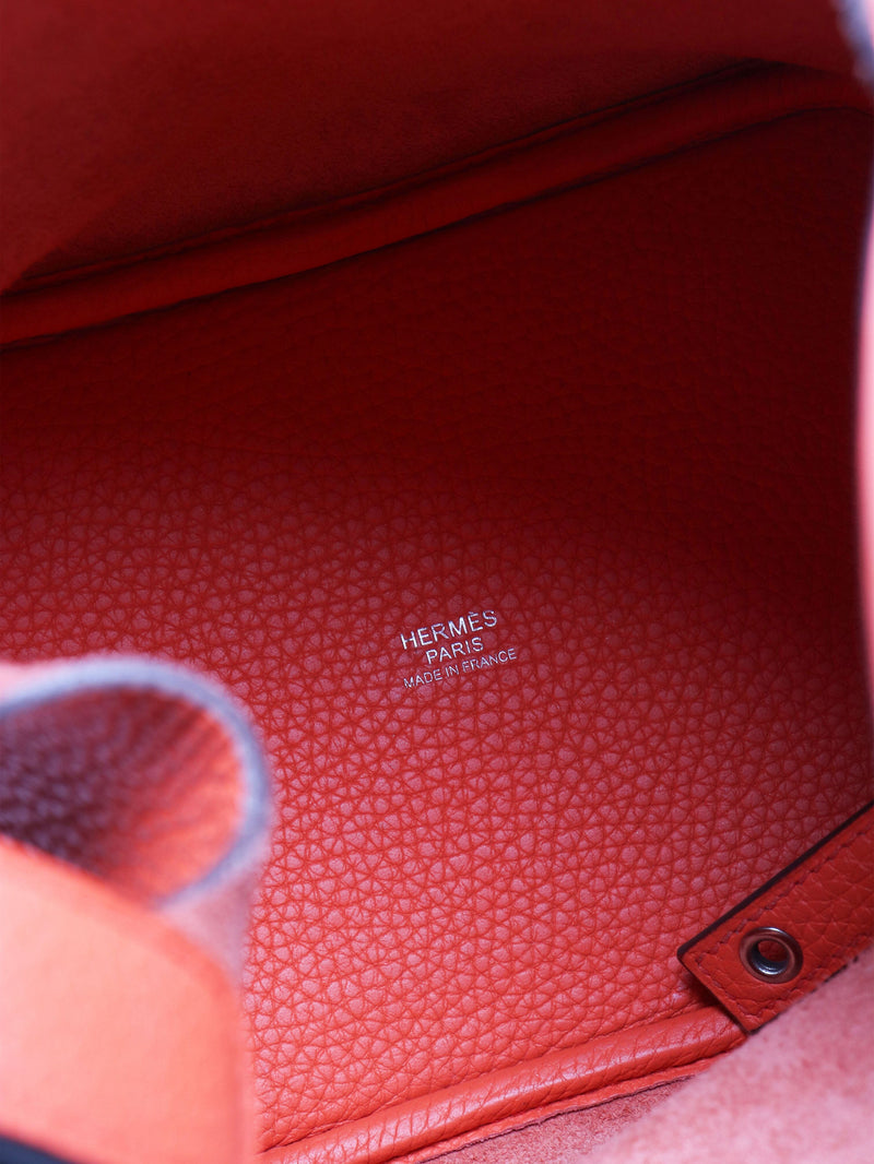 Orange Clemence 18 Picotin Lock handbag Shoulder bags Hermes 