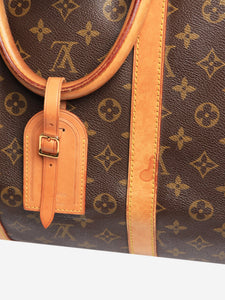 Louis Vuitton Brown Monogram Keepall travel duffle bag