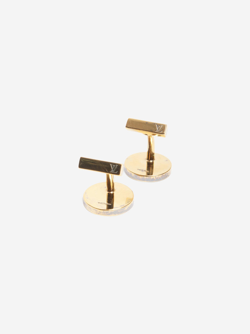 Green Motif cufflinks Cufflinks Louis Vuitton 