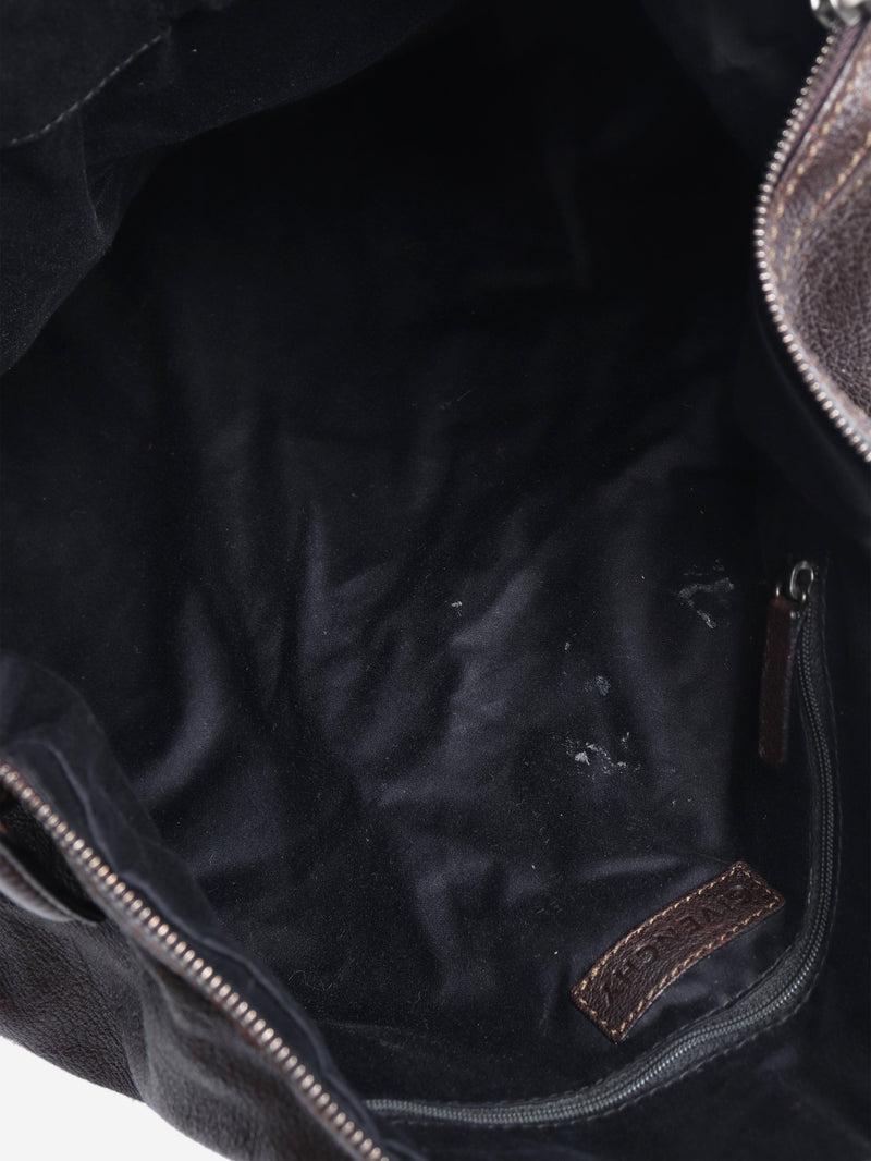 Dark brown Nightingale leather tote bag Tote Bags Givenchy 