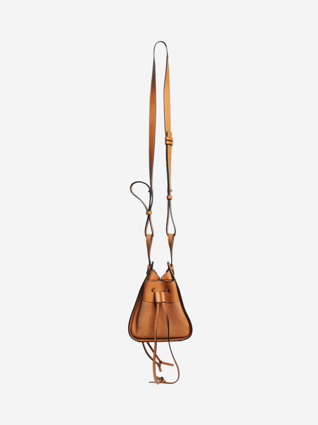 Brown mini Hammock leather 2way bag alternate image