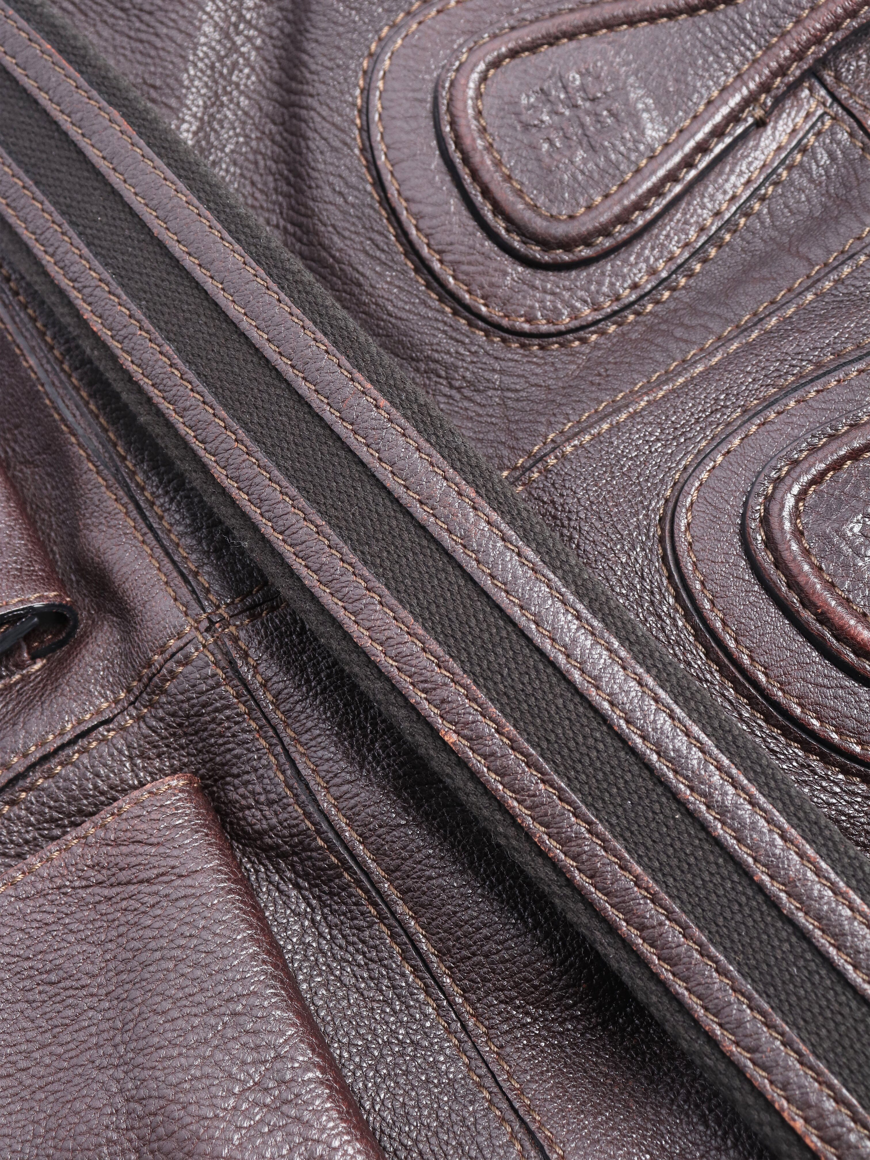 Dark brown Nightingale leather tote bag Tote Bags Givenchy 
