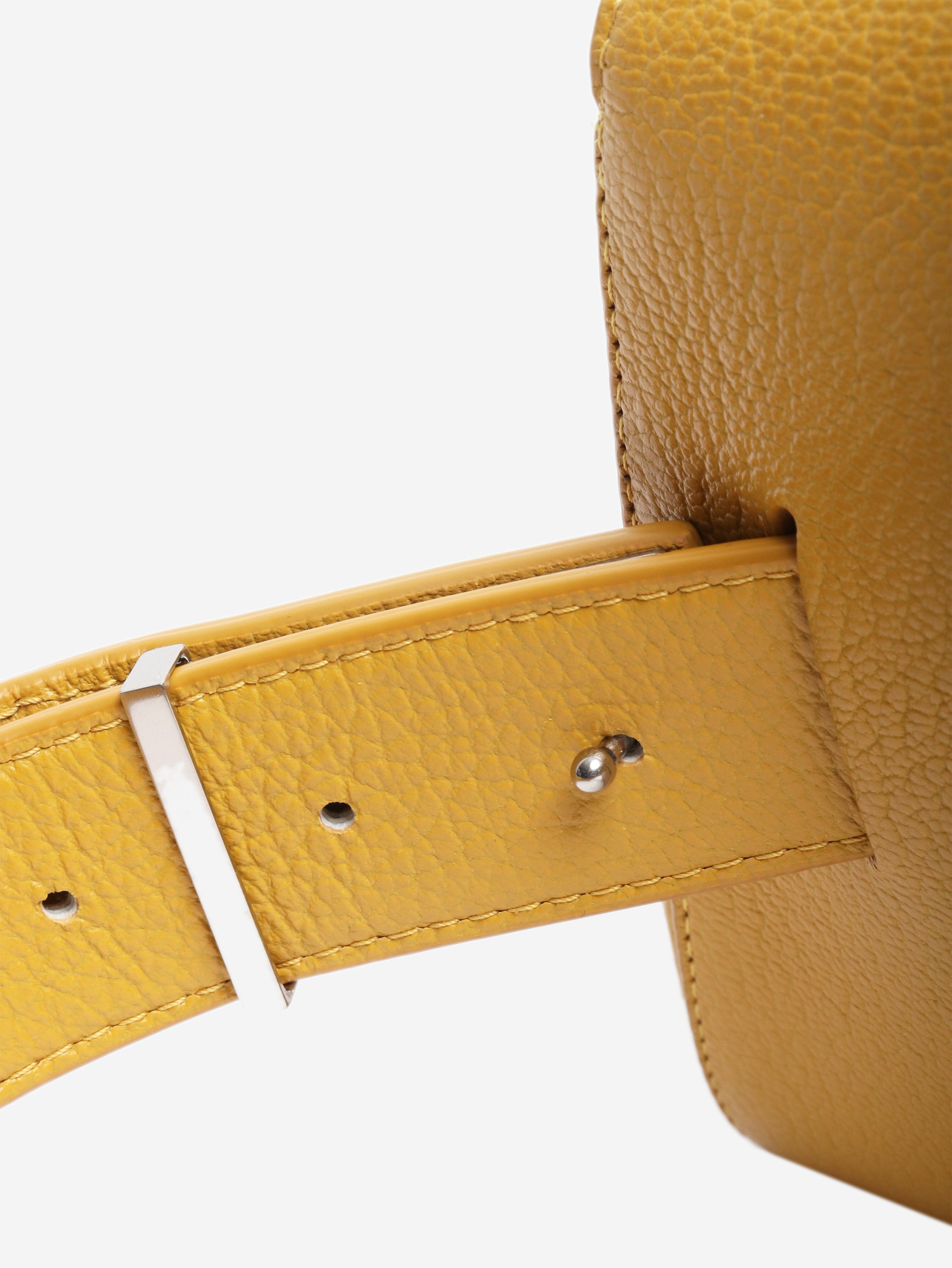 Mustard Yellow leather belt bag Cross-body bags Bottega Veneta 