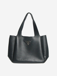 Prada Black Dynamique Leather Tote