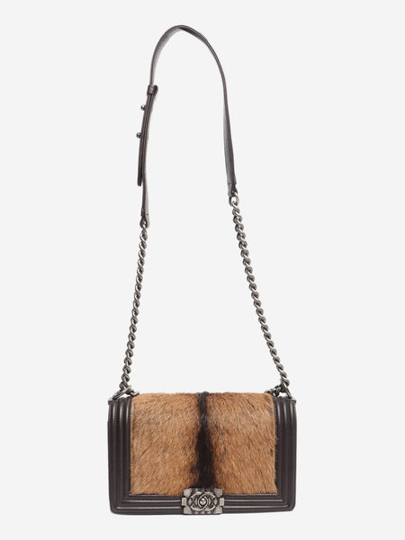 Brown 2013 lambskin and pony hair Boy bag alternate image