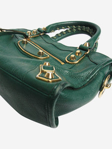 Balenciaga Dark green mini City bag