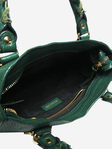 Balenciaga Dark green mini City bag