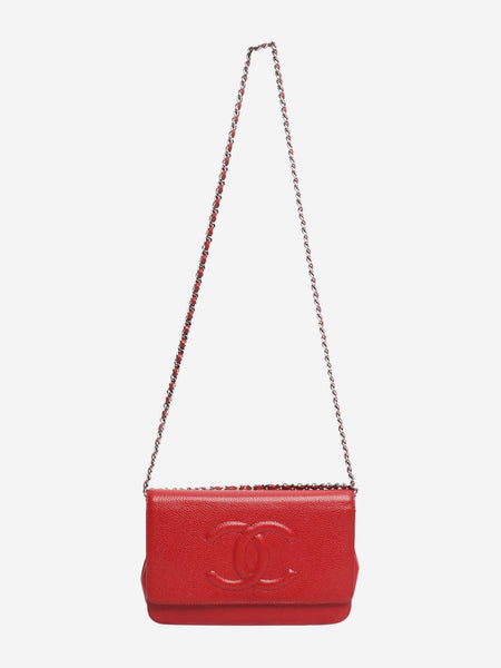 Red 2012 Wallet on Chain crossbody bag alternate image