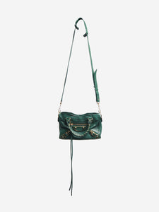 Balenciaga Dark green mini City bag