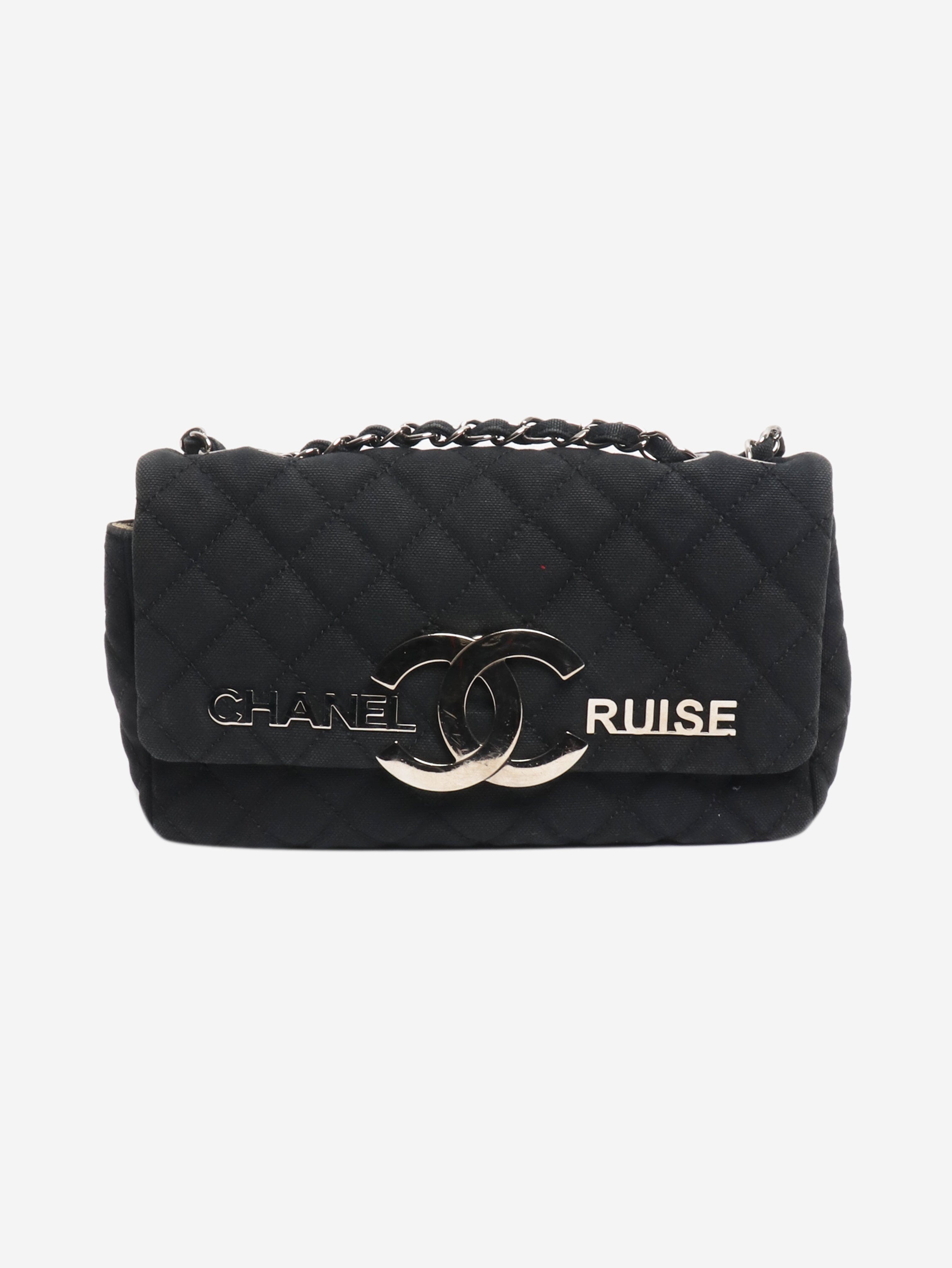 Black 2008 cruise line flap bag Shoulder bags Chanel 