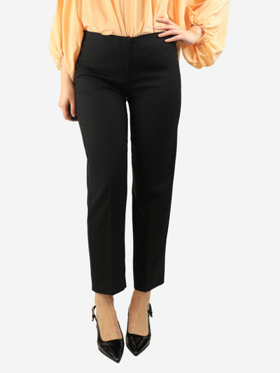 Black tailored trousers - size UK 8 Trousers Max Mara 