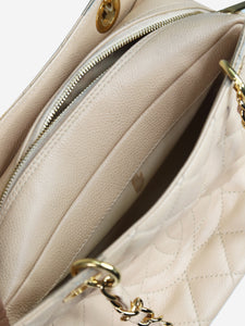 Chanel Beige caviar gold hardware 2010-2011 timeless tote