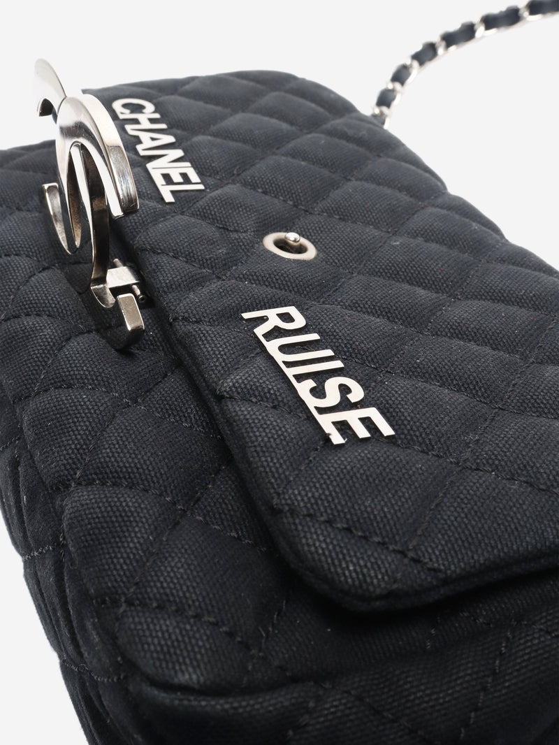 Black 2008 cruise line flap bag Shoulder bags Chanel 