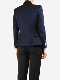 Navy wool blazer - size UK 10 Coats & Jackets Balmain 